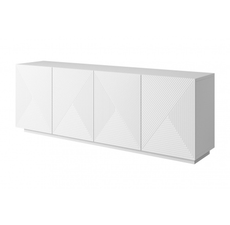 Komoda Asha, bílá mat