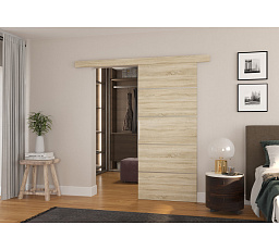 TONY 86 Sonoma falra szerelhető tolóajtó