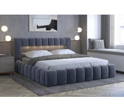 Łoże Lamica 160x200 + Stelaż met./pod.gaz./kontener Monolith 97 2