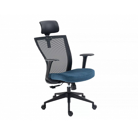 Q-328H irodai szék, Fekete/Kék Q-328H irodai szék, Fekete/Kék