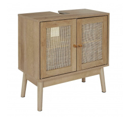 Bali mosdó alatti szekrény természetes