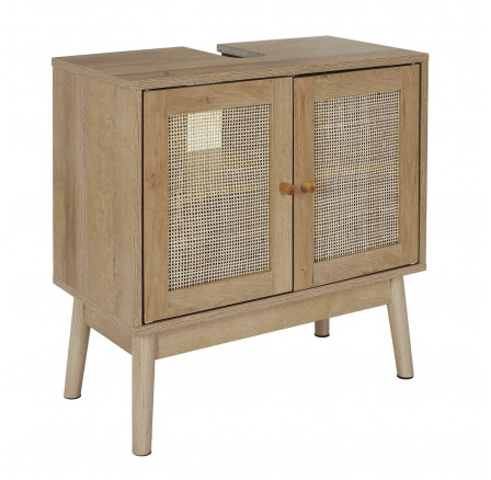 Bali mosdó alatti szekrény természetes