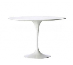 Fiber asztal o120 fehér MDF