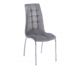 Szék velvet szürke DC2-092V