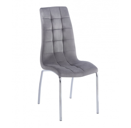 Szék velvet szürke DC2-092V