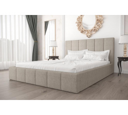 ŁÓŻKO RADO - 200x200 , Drewniany