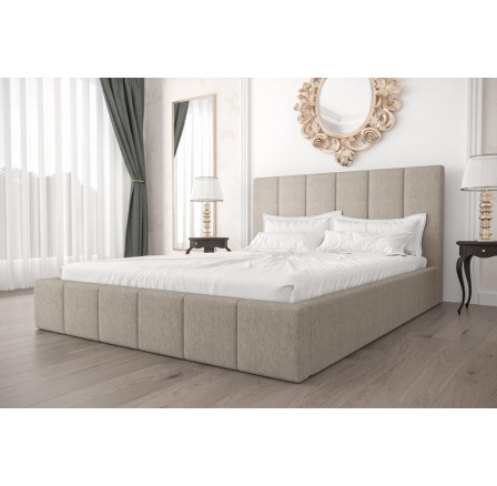 ŁÓŻKO RADO - 200x200 , Drewniany