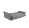KRYSTYNA Kihúzható kanapé Sötétszürke, Norn 15