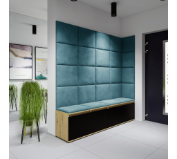 EMI 3 előszobafal, Trinity 13/Artisan+fekete