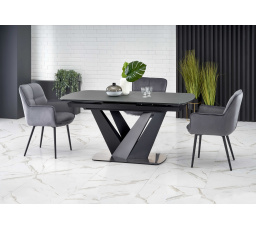 PATRIZIO étkezőasztal, sötétszürke