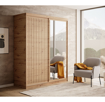 Tolóajtós szekrény Delia 160 Artisan+Artisan