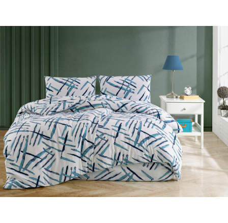 Povlak flanel Orlex blue 40x40