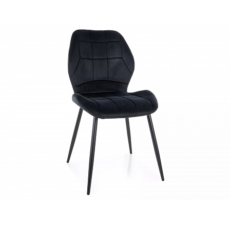 JAKE VELVET étkezőszék, Fekete Bluvel 19/Fekete