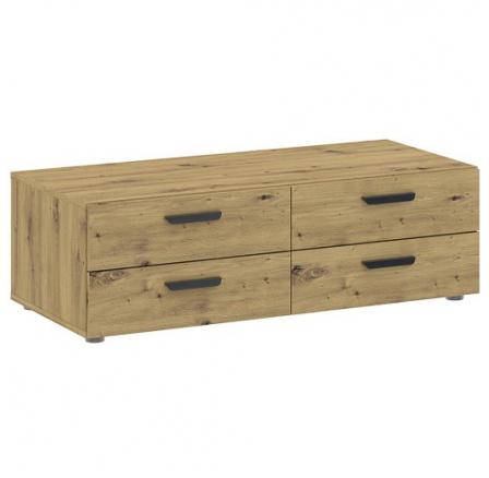 BASIC TWO 4S szekrény alátét, Artisan Tölgy