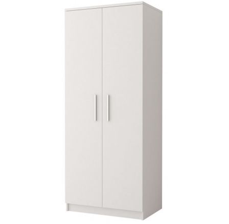 2D OMEGA I - 06 Gardróbszekrény, Fehér/Fehér