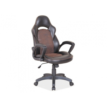 Kancelářské křeslo Q-115 /černá, hnědá Kancelářské křeslo Q-115 /černá, hnědá