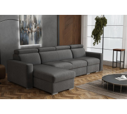 Sedací souprava Petrit I levá Kronos šedá