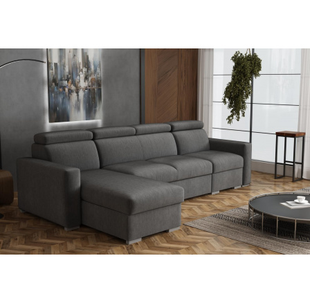 Sedací souprava Petrit I levá Kronos šedá