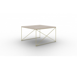 Nelia kávézóasztal Arany+Sonoma