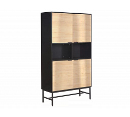 MAGO R1 polc, Tölgy/Fekete matt