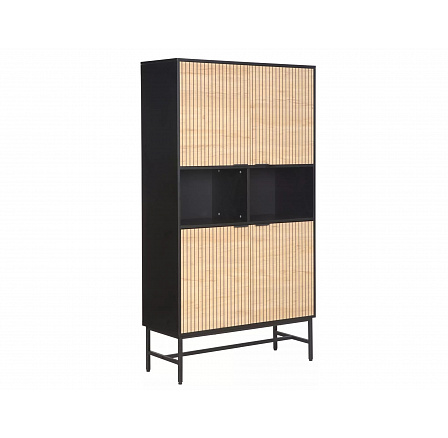 MAGO R1 polc, Tölgy/Fekete matt