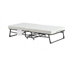 Összecsukható ágy kerekeken SMARTY 190x78 JG Fekete