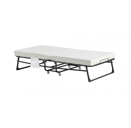 Összecsukható ágy kerekeken SMARTY 190x78 JG Fekete