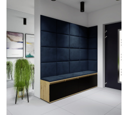 EMI 3 előszobafal, Trinity 30/Artisan+fekete