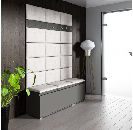 EMI 6 előszobafal, Trinity 01/Grafit