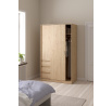 Šatní skříň SIMPLICITY 146, Jackson hickory