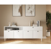 Dullum 200 Sideboard White Biały 200x75 Not applicable