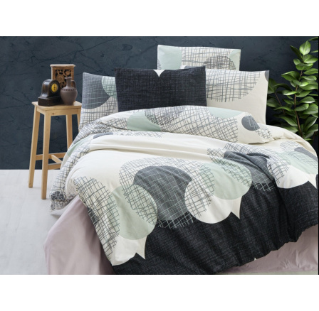 Bavlněný povlak na polštář Cosmic grey 30x40