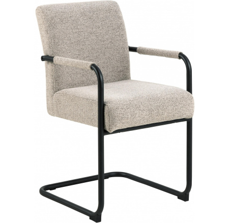 Adele bézs karosszék karfákkal