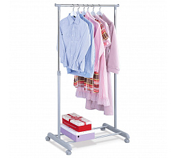 Stojan na šaty, plast, šedá, ABD-1209 GREY