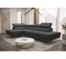 NAROŻNIK EMPORIO MINI 300x180 - lewa , Odcienie szarości