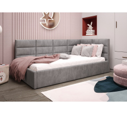 ŁÓŻKO ZAZU - Odcienie szarości- T92 , Strona prawa