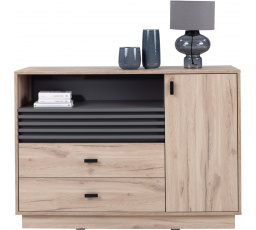 ALLMO AL-7 komód, Kasmír/Antracit