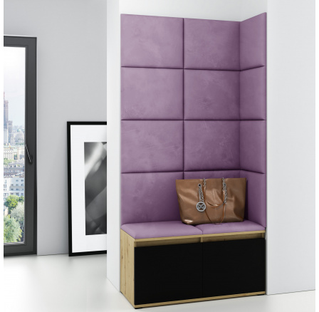 EMI 2 előszobafal, Trinity 11/Artisan + fekete