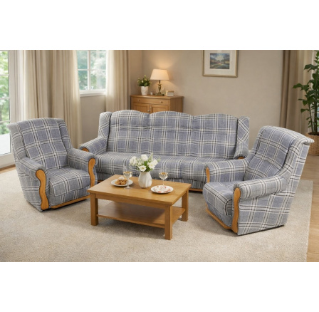 Sedací souprava Anna 3f+1+1 - Lobox 13/olše Sedací souprava Anna 3f+1+1 - Lobox 13/olše