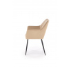 Étkezőszék K558, Bézs/Fekete