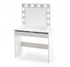 HOLLYWOOD fehér fésülködőasztal