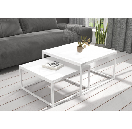 Konferencia asztal 2 az 1-ben KAMA Fehér+Fehér