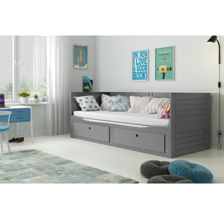 HERMES PODWÓJNE RAMA GRAFIT 80 X 200 KPL