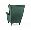 LADY Velvet fotel, zöld Bluvel 78/wenge