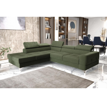 NAROŻNIK TOSCANIA II 230x250 - lewa , Odcienie oliwkowego NAROŻNIK TOSCANIA II 230x250 - lewa , Odcienie oliwkowego
