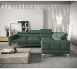 NAROŻNIK ROZKŁADANY TOSCANIA 250x180 - prawa , Odcienie oliwkowego