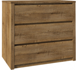 MONTANA K3S komód, Lefkas tölgy