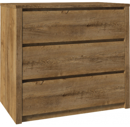 MONTANA K3S komód, Lefkas tölgy