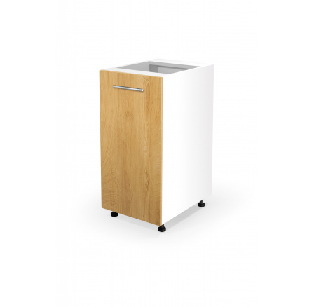 Konyhai alsó szekrény VENTO D-40/82, mézdió/fehér