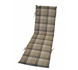 UNI nyugágy párna, szélesség 55 cm, uniko szürke kockás